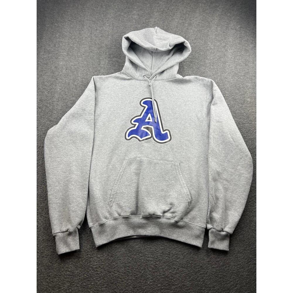 Champion Gray Hoodie Bold A Logo Size Small
